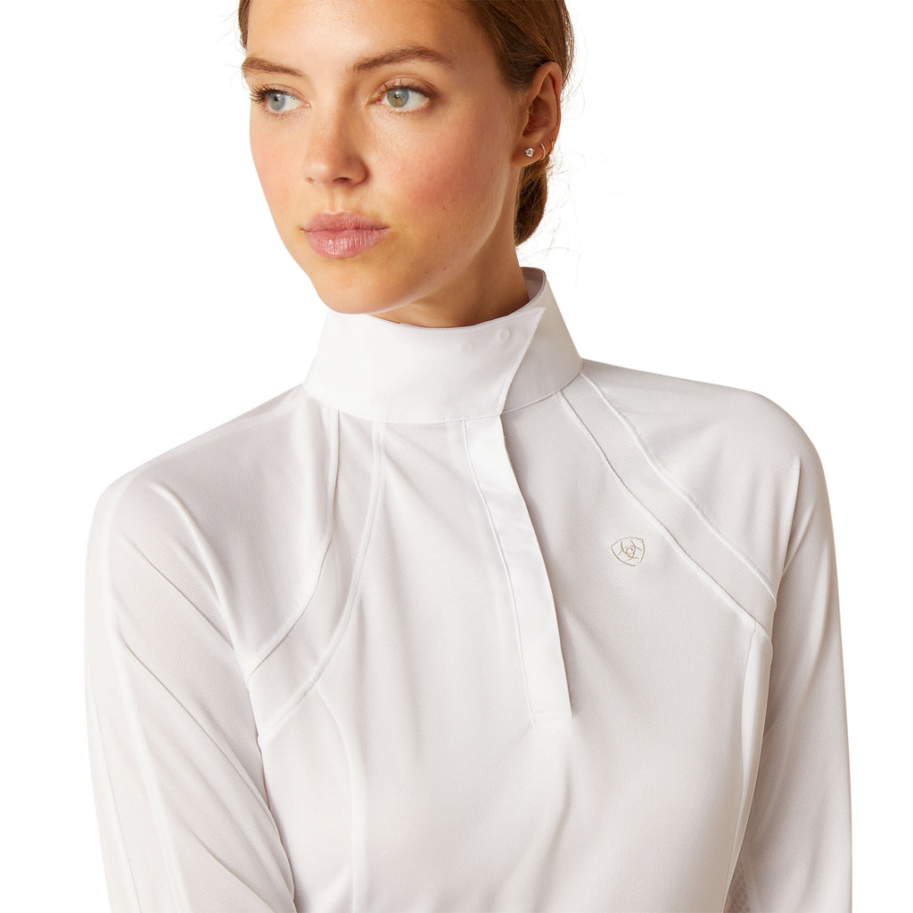 Ariat Ladies Sunstopper 3.0 Show Shirt - White
