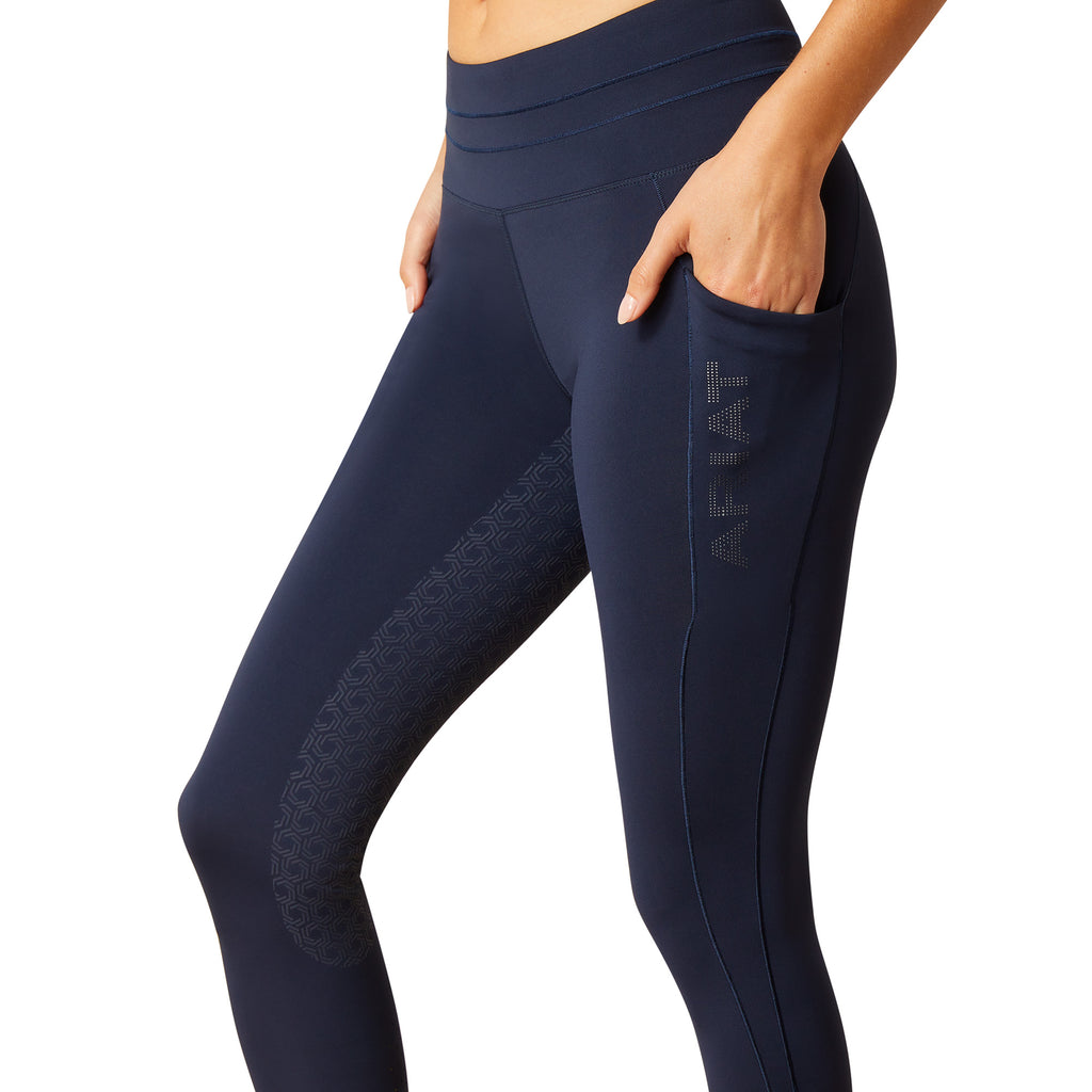 Ariat Ladies EOS Full Seat Tights - Navy Eclipse