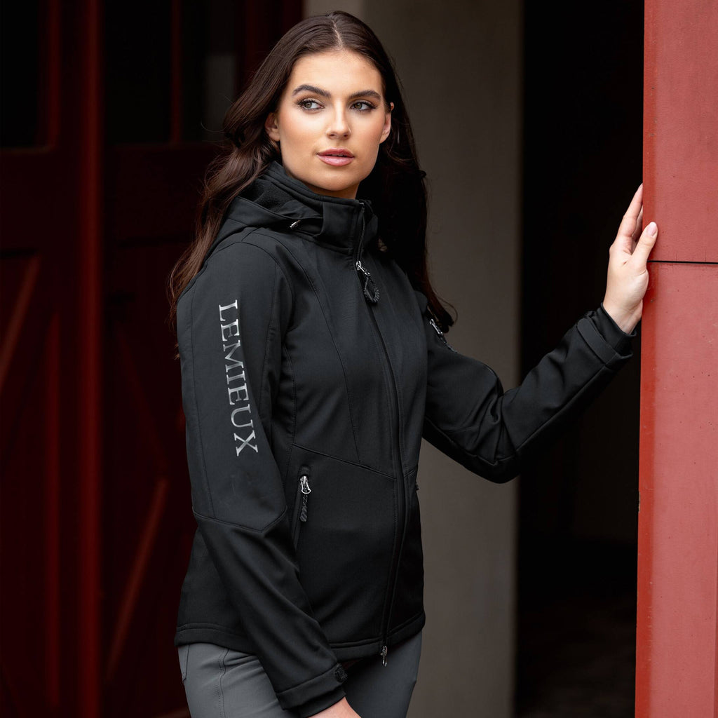 LeMieux Ladies Celine Soft Shell Jacket - Black