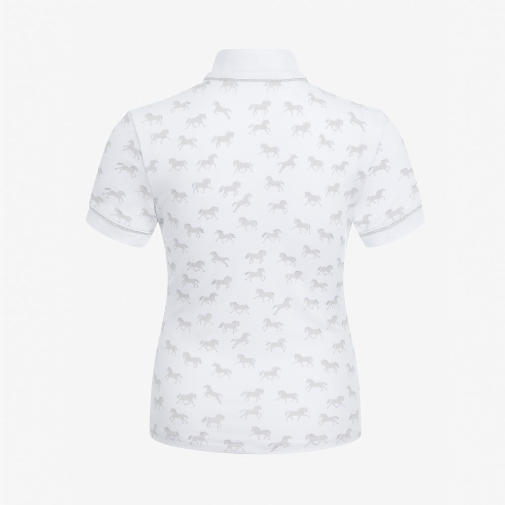 LeMieux Mini Bella Show Shirt - White