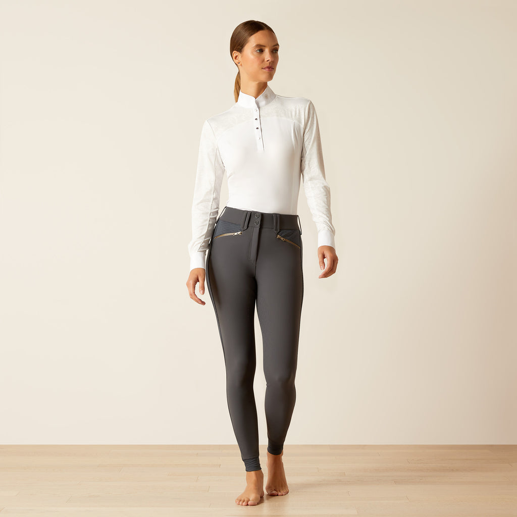 Ariat Ladies Tri Factor X Bellatrix Full Seat Breeches - Ebony