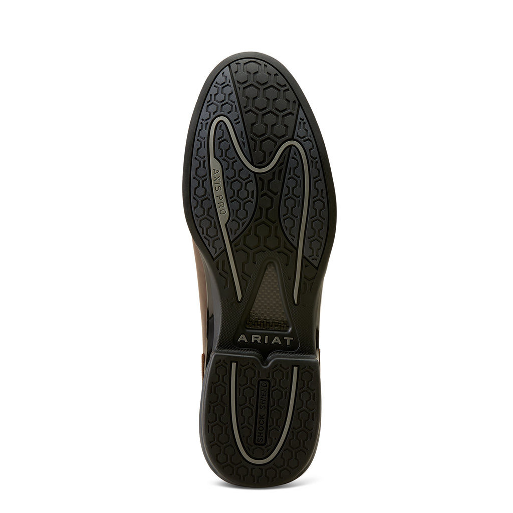 Ariat Mens Devon Axis Zip Paddock Boot - Waxed Chocolate