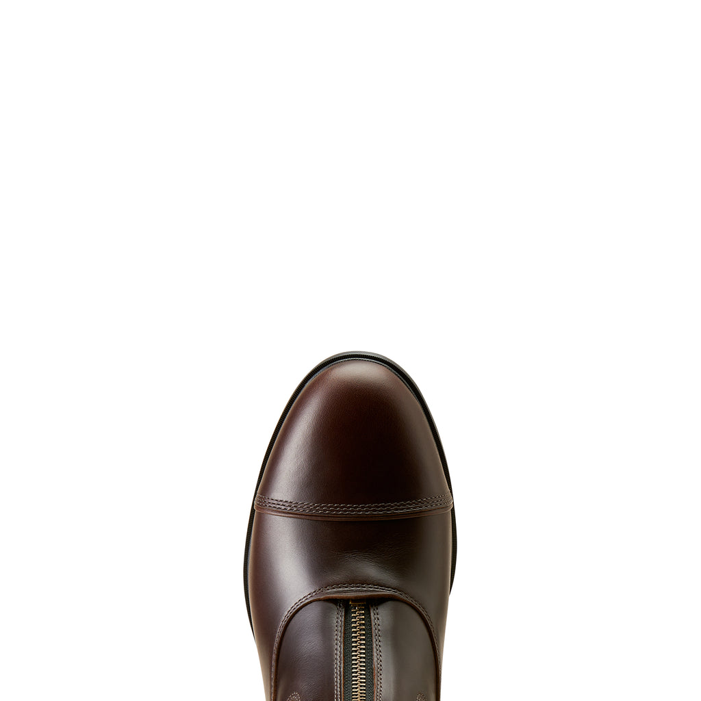Ariat Mens Devon Axis Zip Paddock Boot - Waxed Chocolate