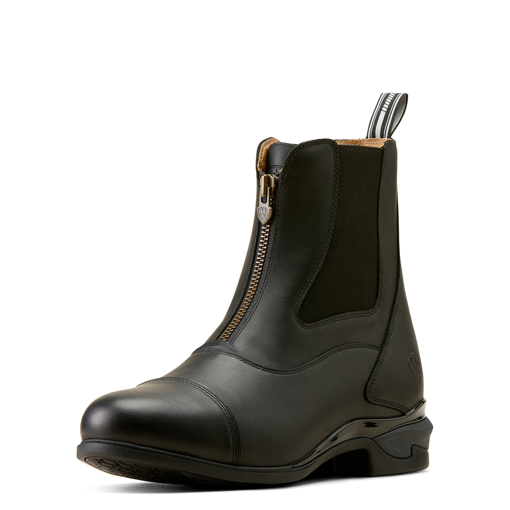 Ariat Mens Devon Axis Zip Paddock Boot - Black