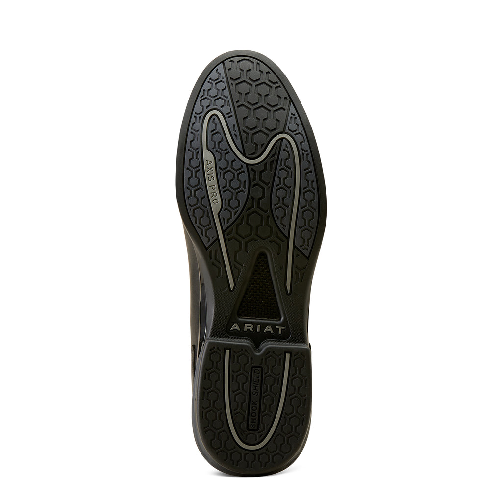 Ariat Mens Devon Axis Zip Paddock Boot - Black