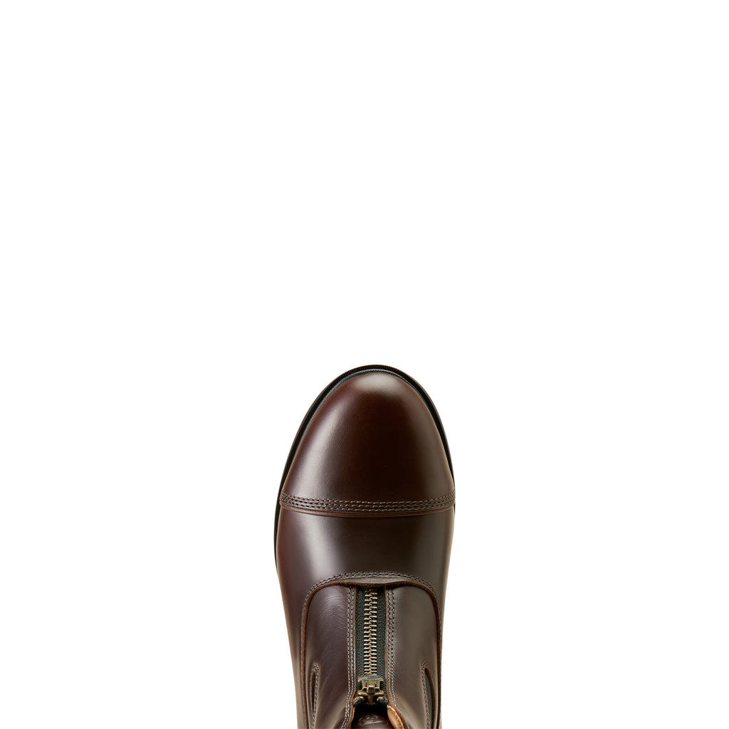 Ariat Ladies Devon Axis Zip Paddock Boot - Waxed Chocolate