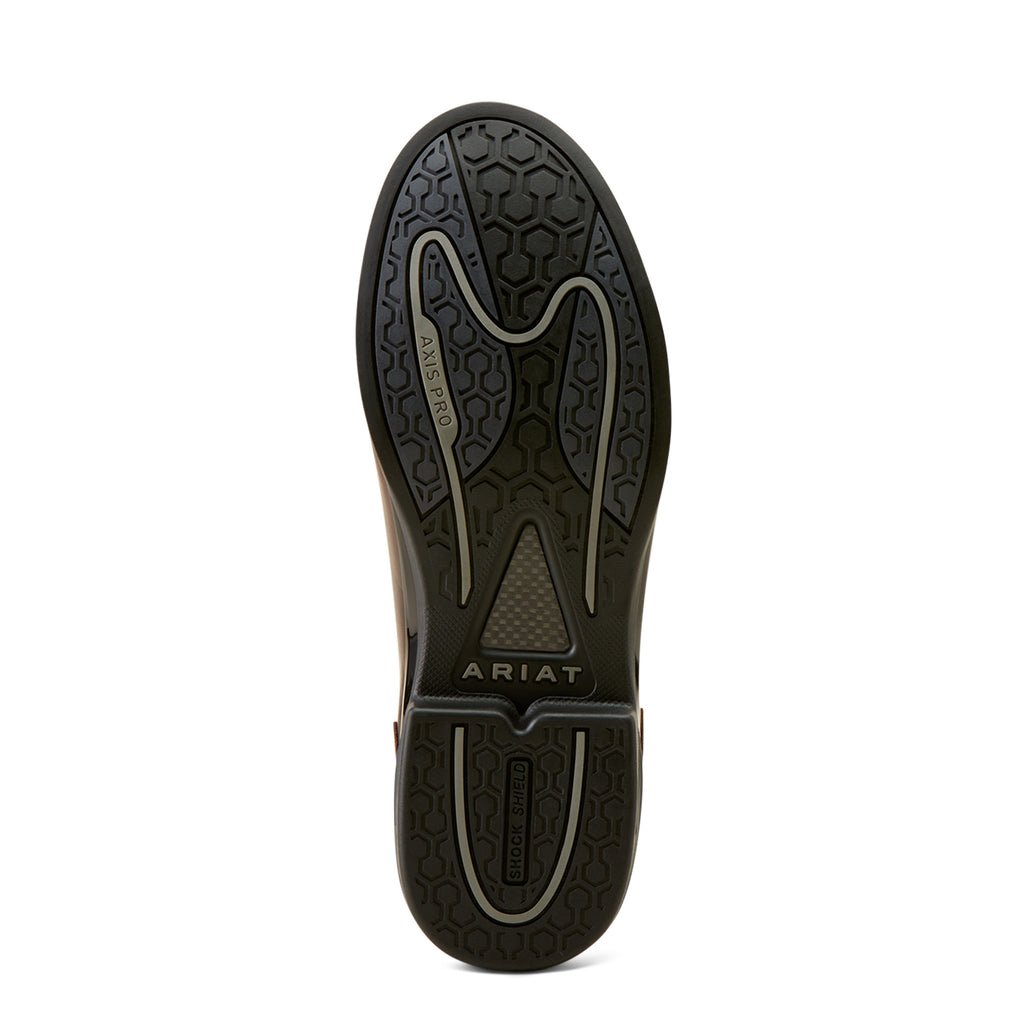 Ariat Ladies Devon Axis Zip Paddock Boot - Waxed Chocolate