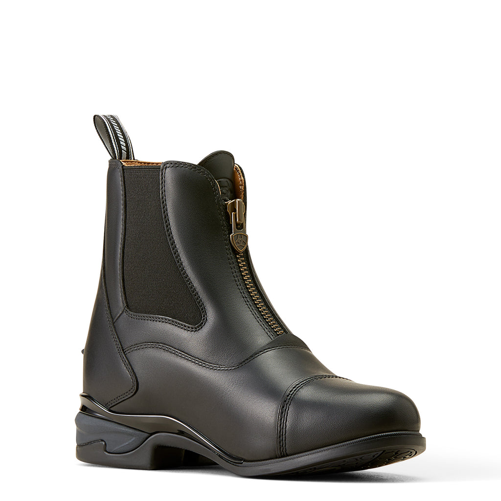 Ariat Ladies Devon Axis Zip Paddock Boot - Black