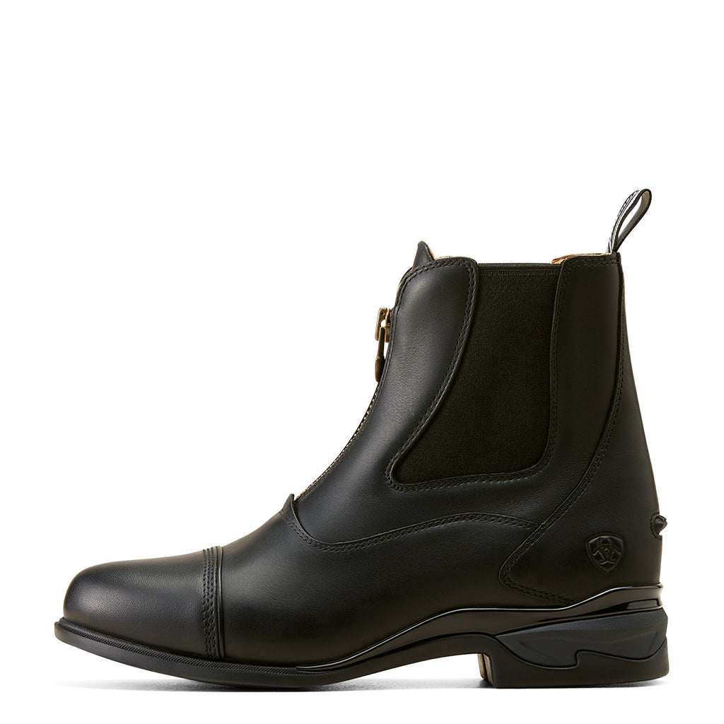 Ariat Ladies Devon Axis Zip Paddock Boot - Black