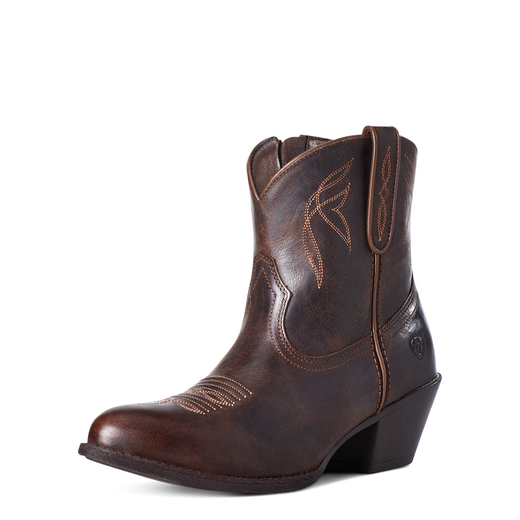 Ariat Ladies Darlin Western Boots - Sassy Brown