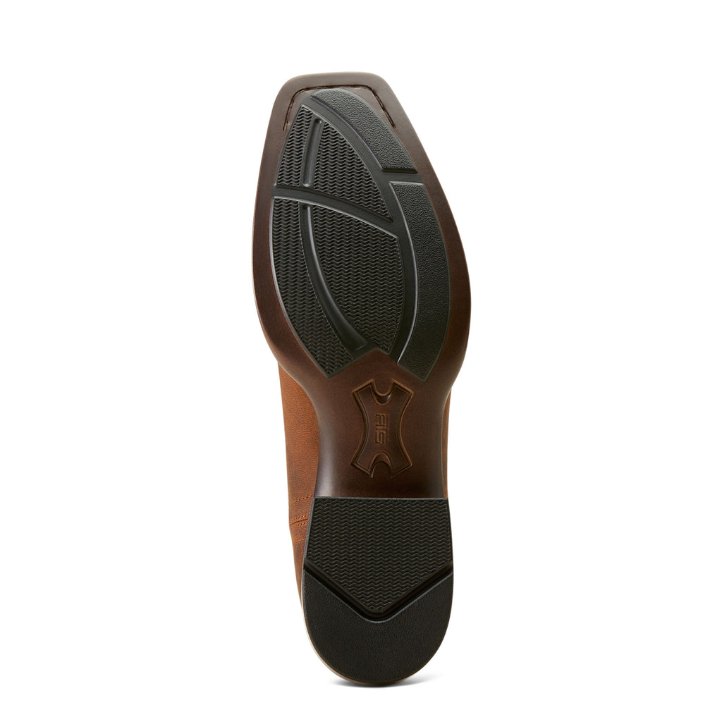 Ariat Mens Booker Ultra Square Toe - Rough Tan