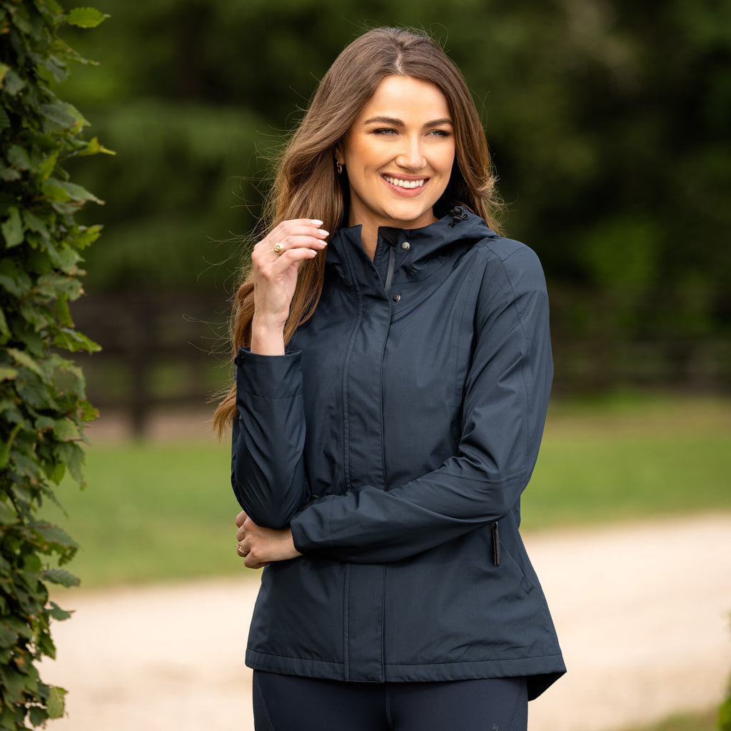 LeMieux Isla Short Waterproof Jacket - Navy