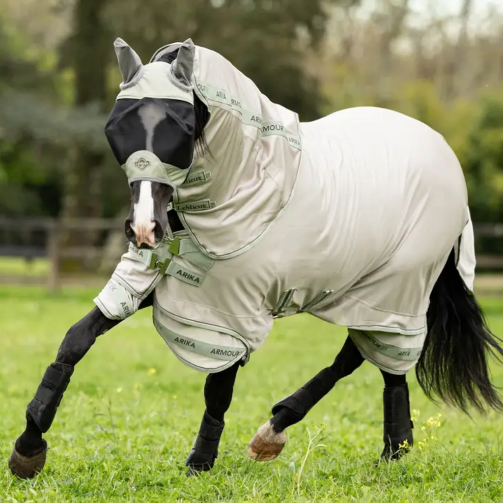 LeMieux Arika Armour-Tek Fly Rug - Stone