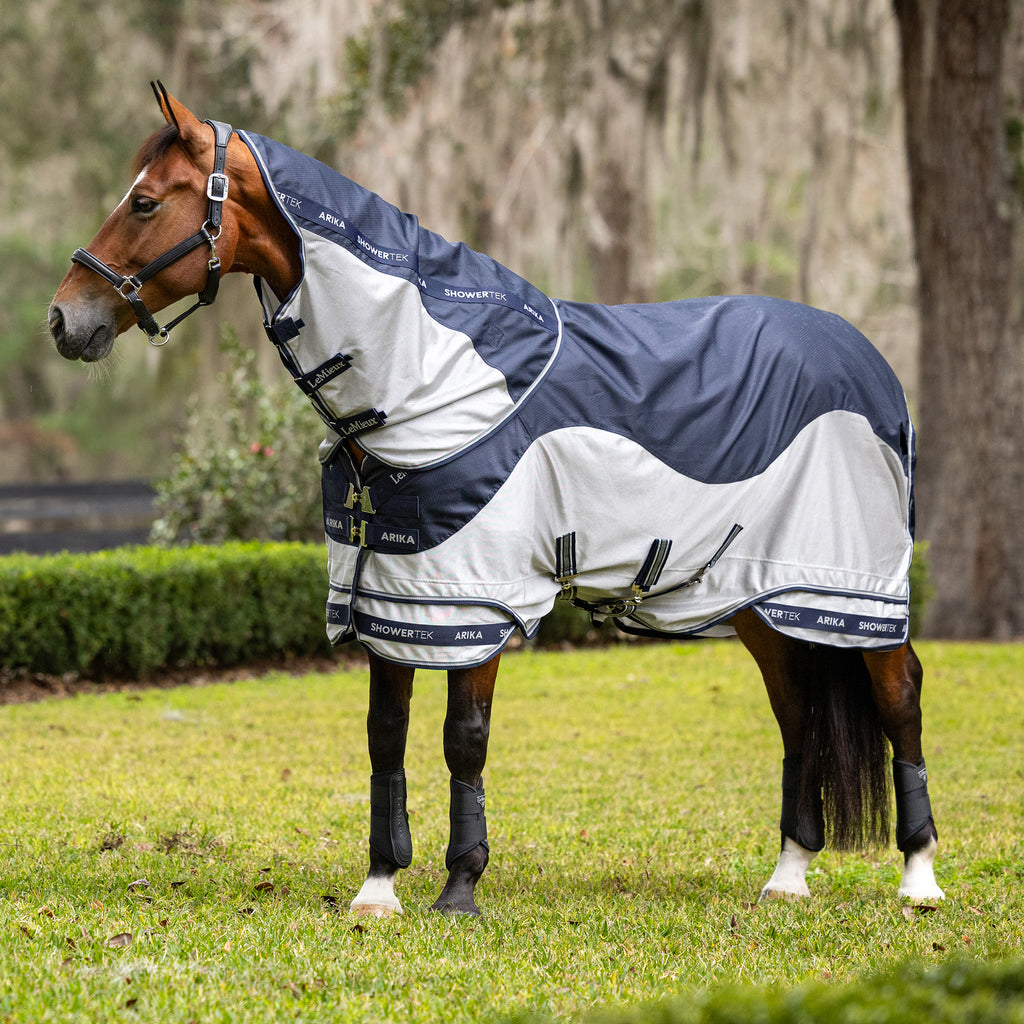 LeMieux Arika Shower-Tek Fly Rug - Grey