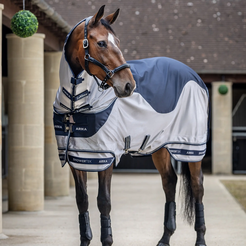 LeMieux Arika Shower-Tek Fly Rug - Grey
