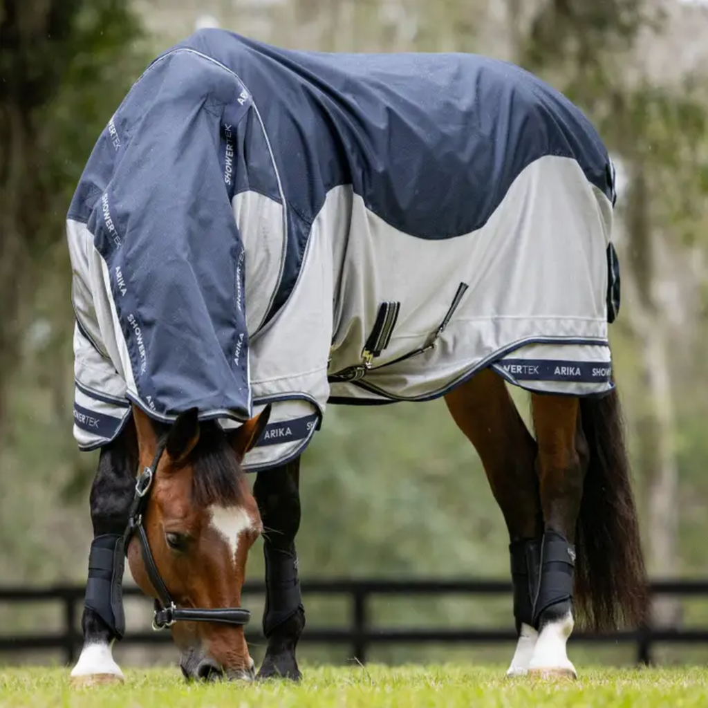 LeMieux Arika Shower-Tek Fly Rug - Grey