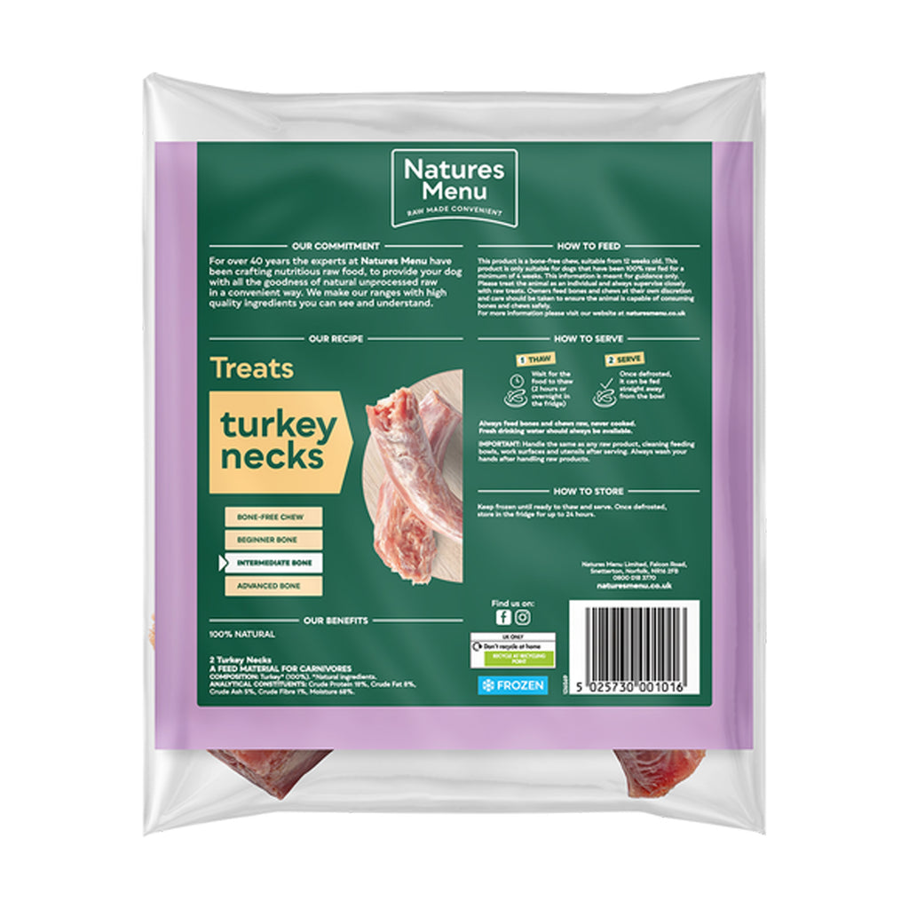 Natures Menu Turkey Necks