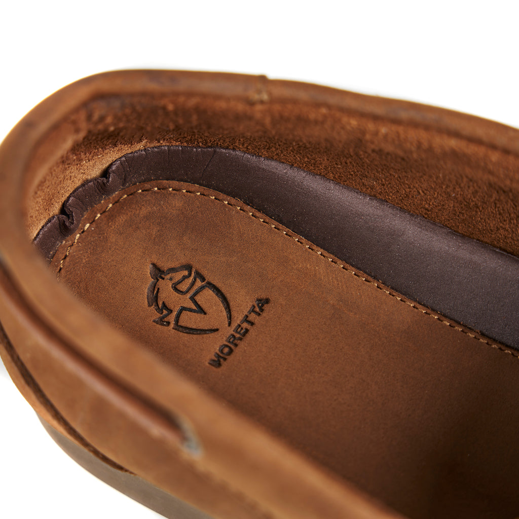 Moretta Avisa Deck Shoes - Tan