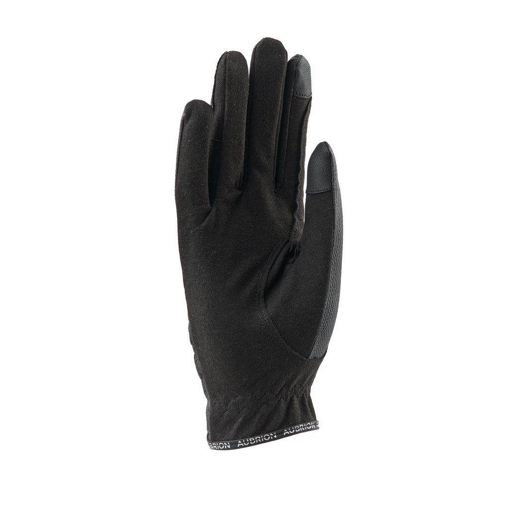 Aubrion Childs Aachen Flex Fit Riding Gloves - Black
