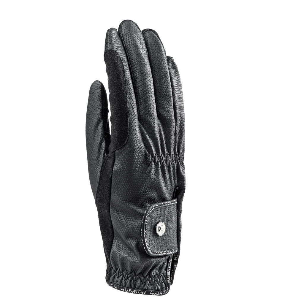 Aubrion Childs Stadium Flexfit Riding Gloves - Black
