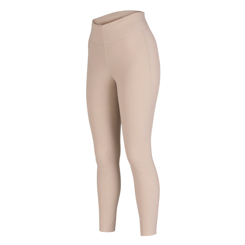 Aubrion Ladies Optima Sport Riding Tights - Beige