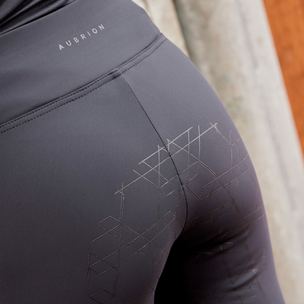 Aubrion Ladies Optima Air Riding Tights - Black