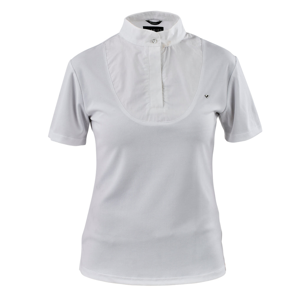 Aubrion Ladies Short Sleeve Stock Shirt - White