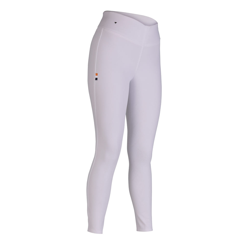 Aubrion Ladies Optima Sport Riding Tights - White