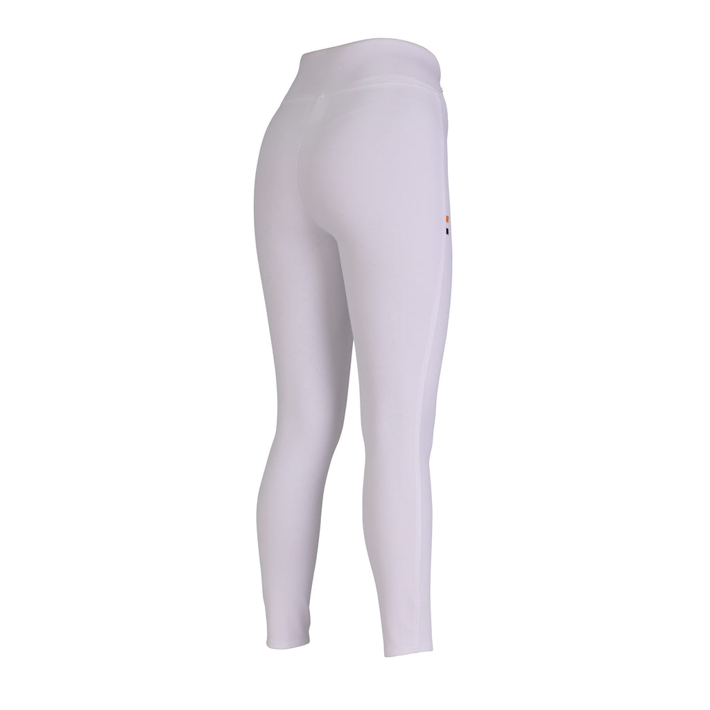 Aubrion Ladies Optima Sport Riding Tights - White