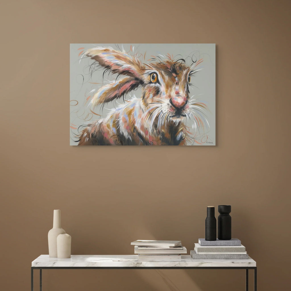 Ashley Saunders Hop To It Print