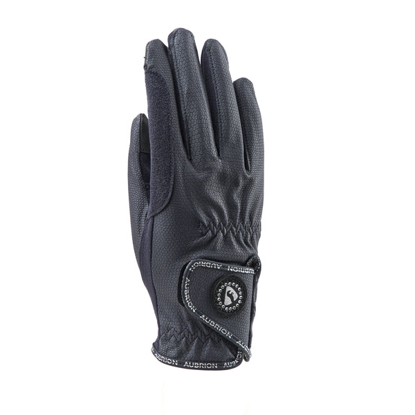 Aubrion Childs Aachen Flex Fit Riding Gloves - Navy