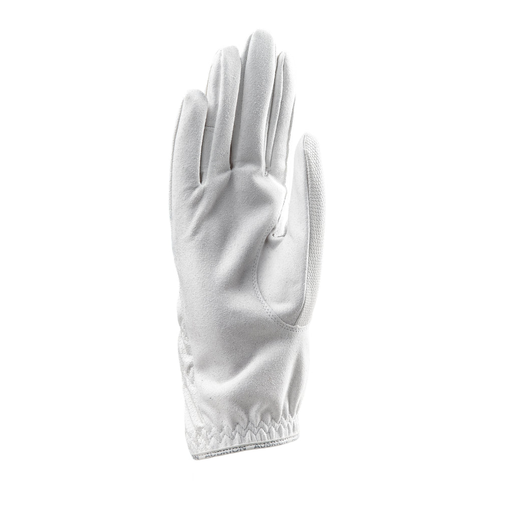 Aubrion Childs Stadium Flexfit Riding Gloves - White