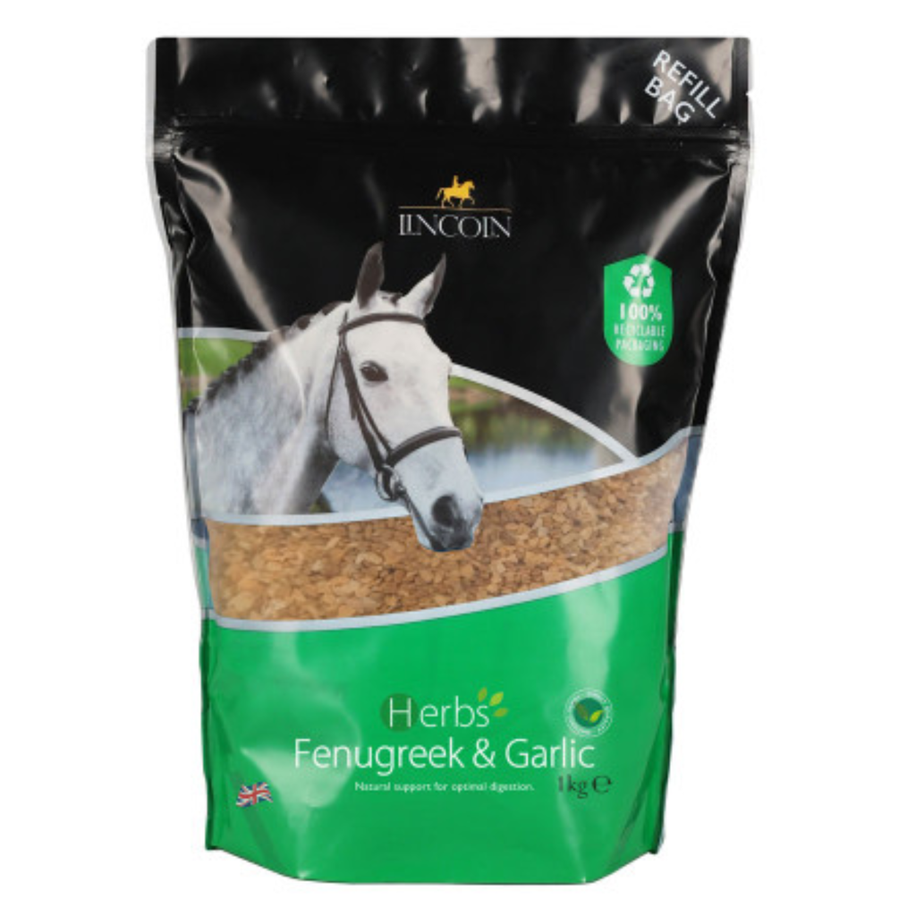 Lincoln Herbs Fenugreek and Garlic - 1kg Refill Pouch