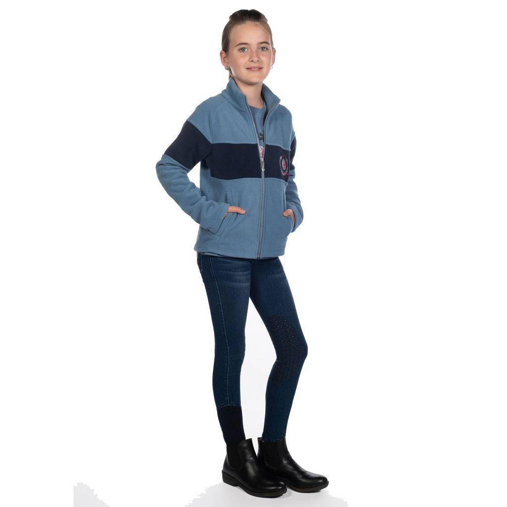 HKM Kids Aymee Denim Breeches - Deep Blue