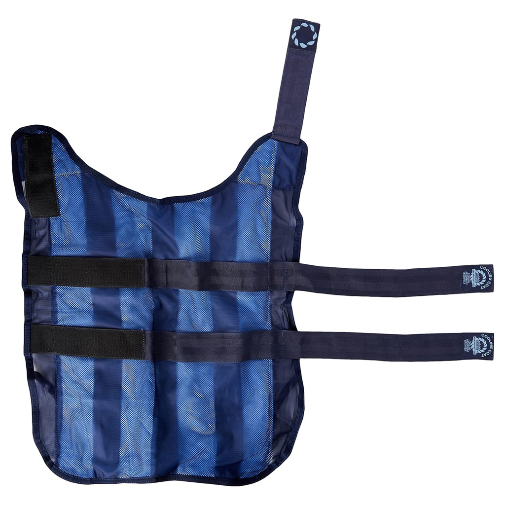 Animate Navy Cooling Dog Coat and Bag