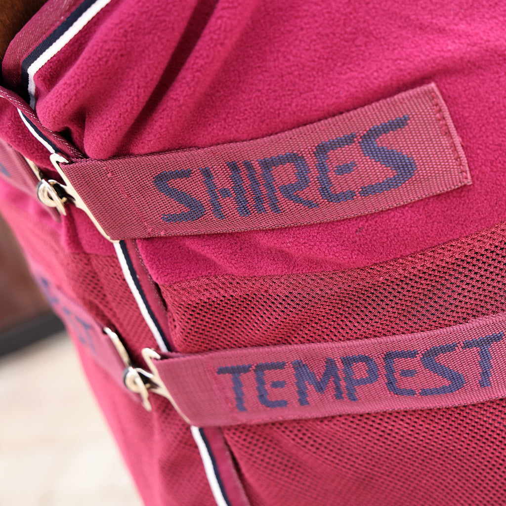 Tempest Original Fleece/Mesh Cooler Rug - Maroon