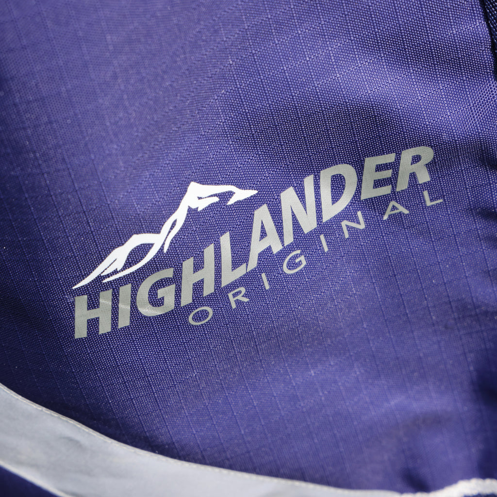 Shires Highlander Original Lite Turnout Rug - Navy