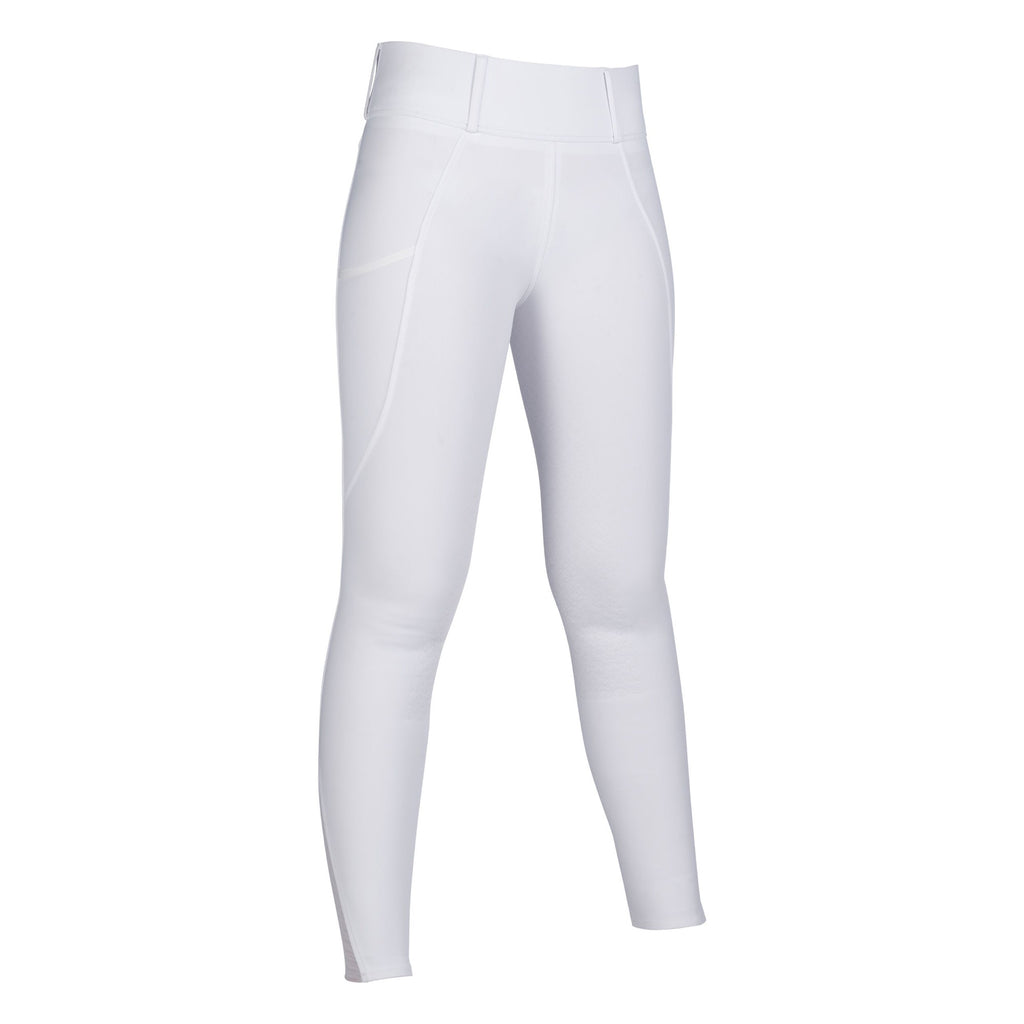 HKM Ladies Lisa Full Seat Leggings - White