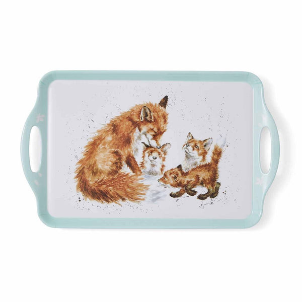 Wrendale Large Tray - Foxes
