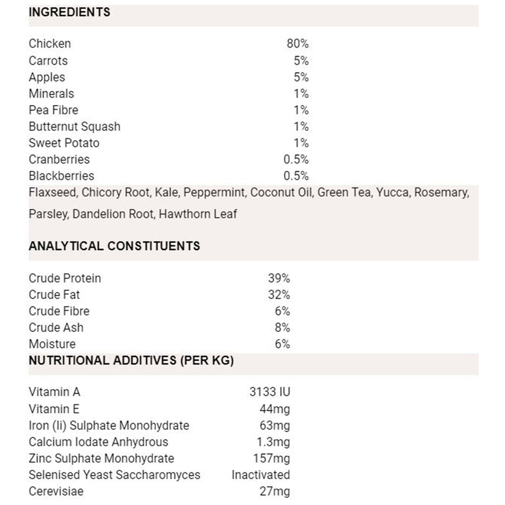 Natures Menu Freeze Dried Chicken