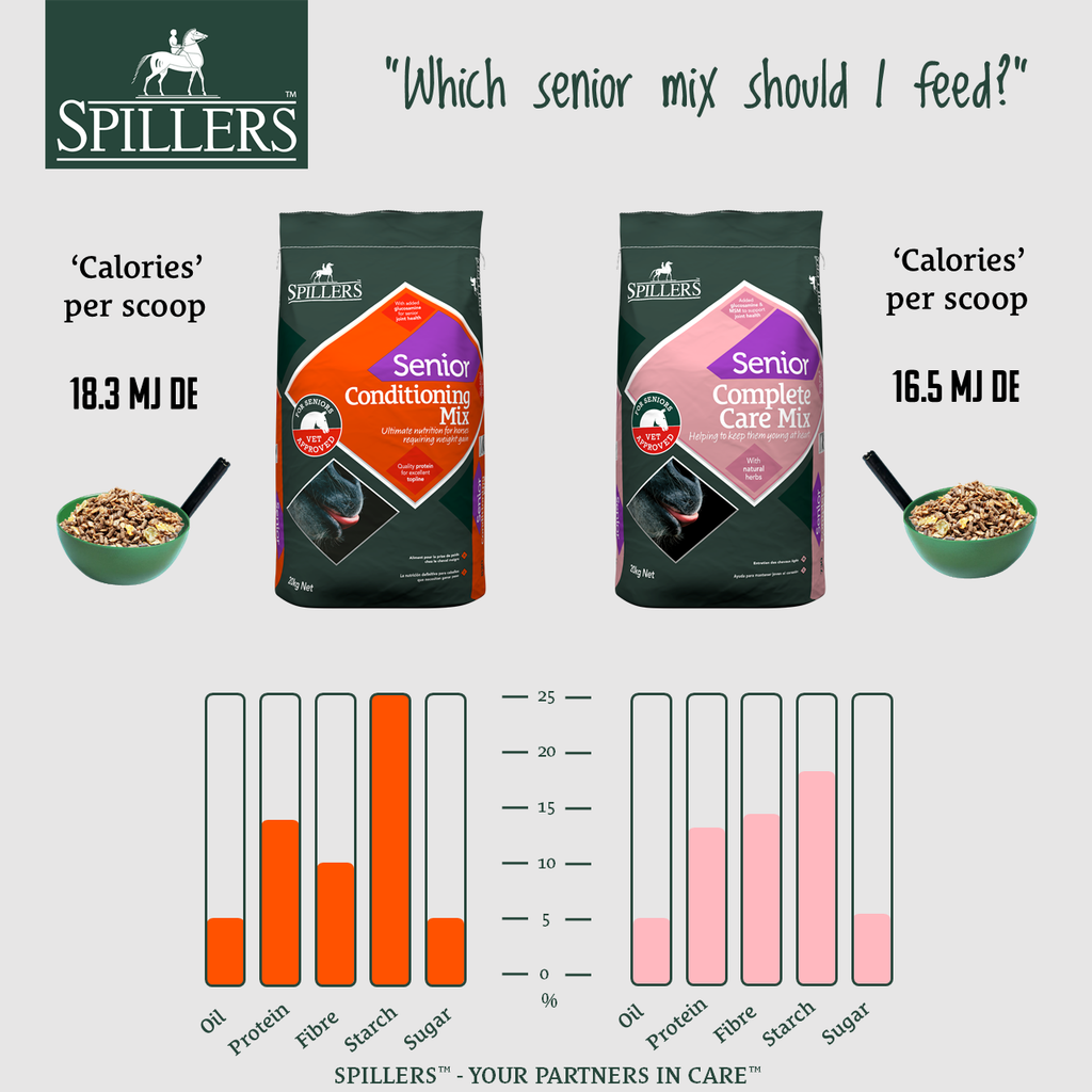 Spillers Senior Complete Care Mix - 20kg