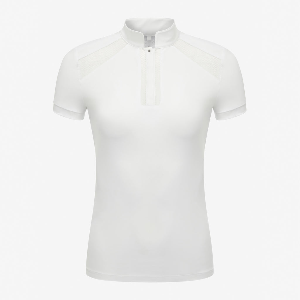 LeMieux Camille Short Sleeve Show Shirt - White