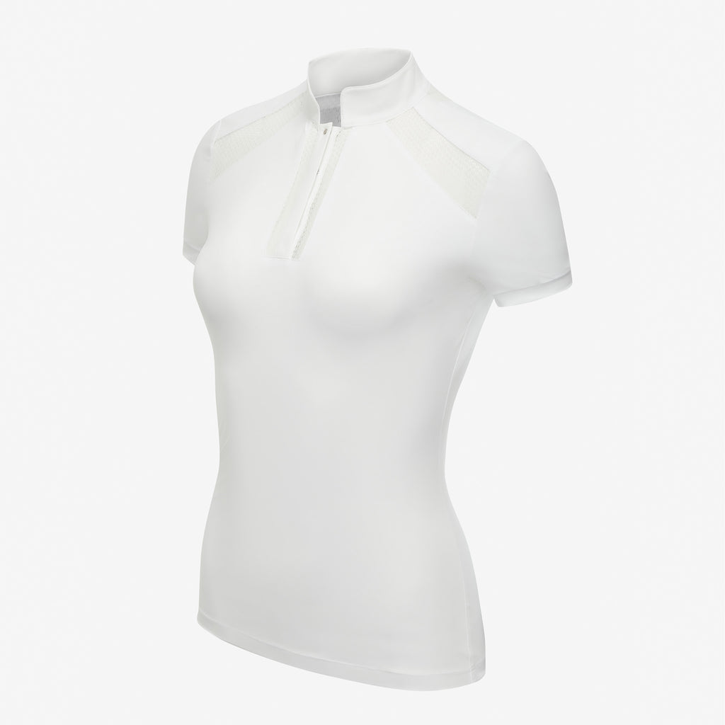 LeMieux Camille Short Sleeve Show Shirt - White