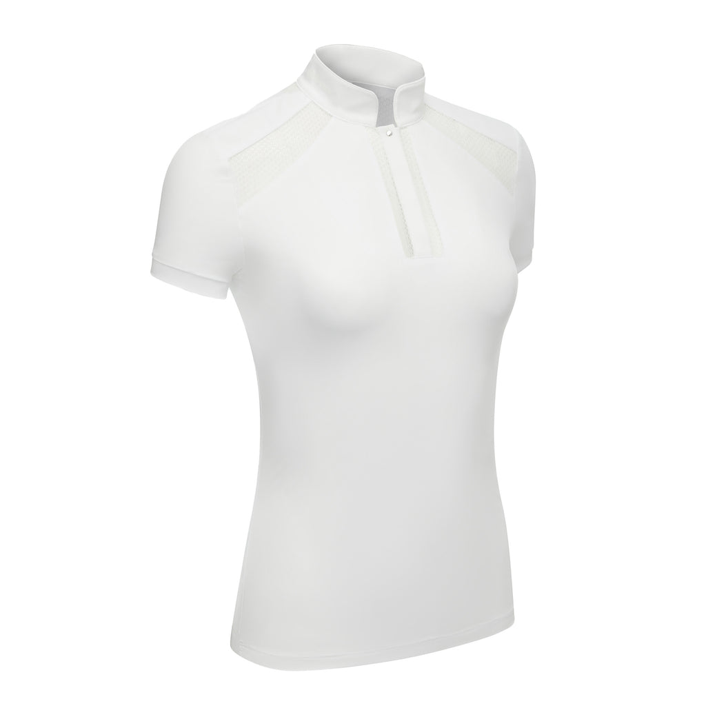 LeMieux Camille Short Sleeve Show Shirt - White