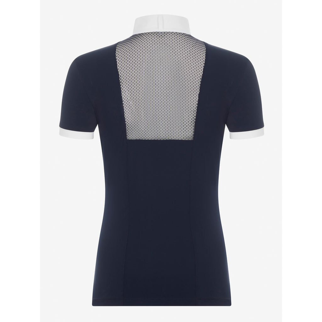 LeMieux Camille Short Sleeve Show Shirt - Navy