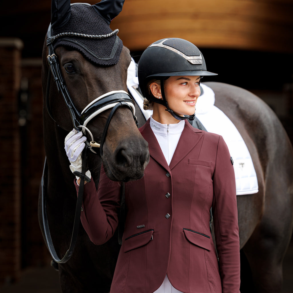 LeMieux Dynamique Show Jacket - Burgundy