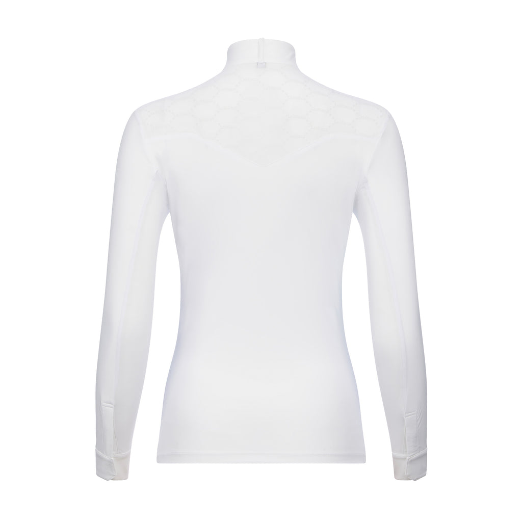 LeMieux Emily Long Sleeve Show Shirt - White