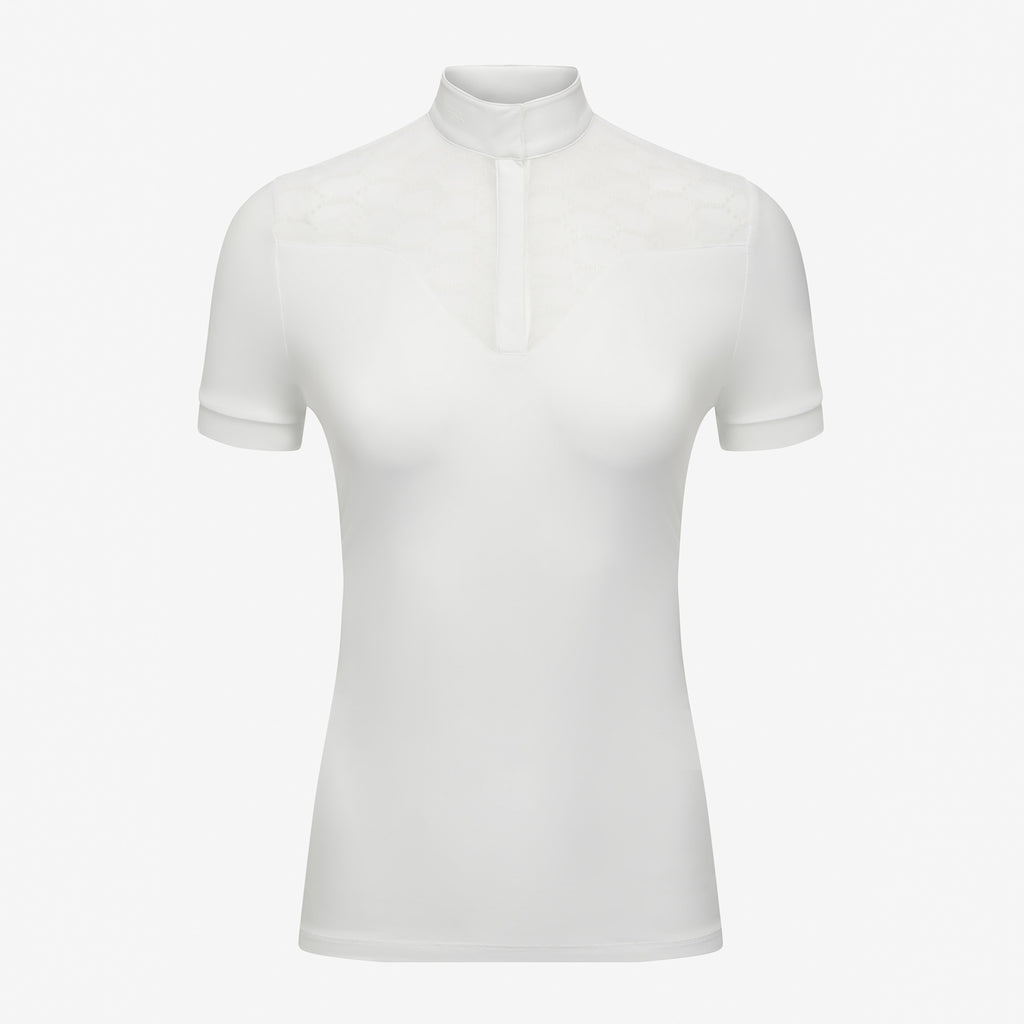 LeMieux Emily Short Sleeve Show Shirt - White
