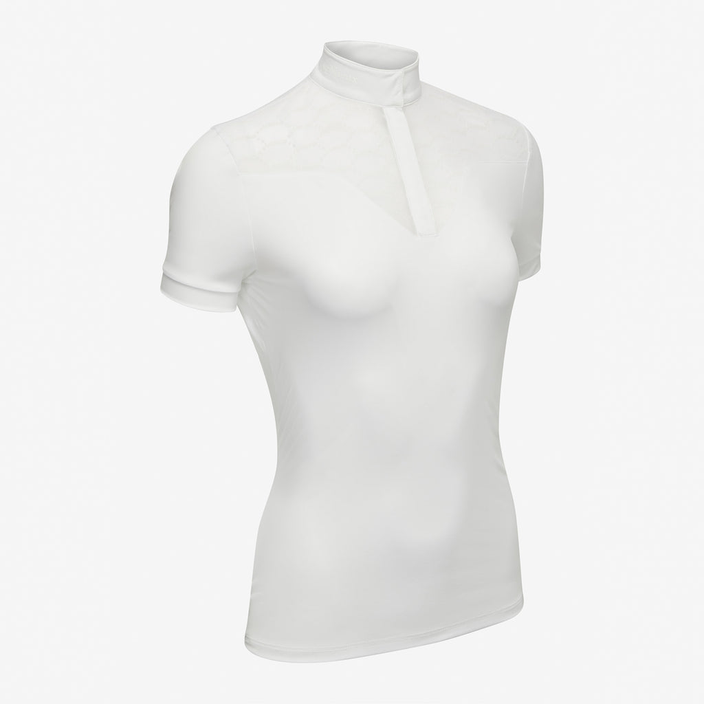 LeMieux Emily Short Sleeve Show Shirt - White