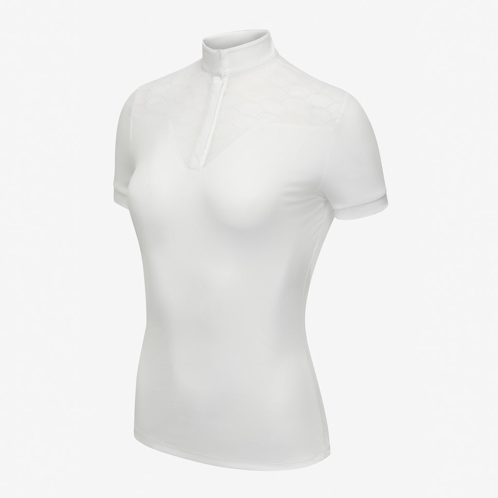 LeMieux Emily Short Sleeve Show Shirt - White